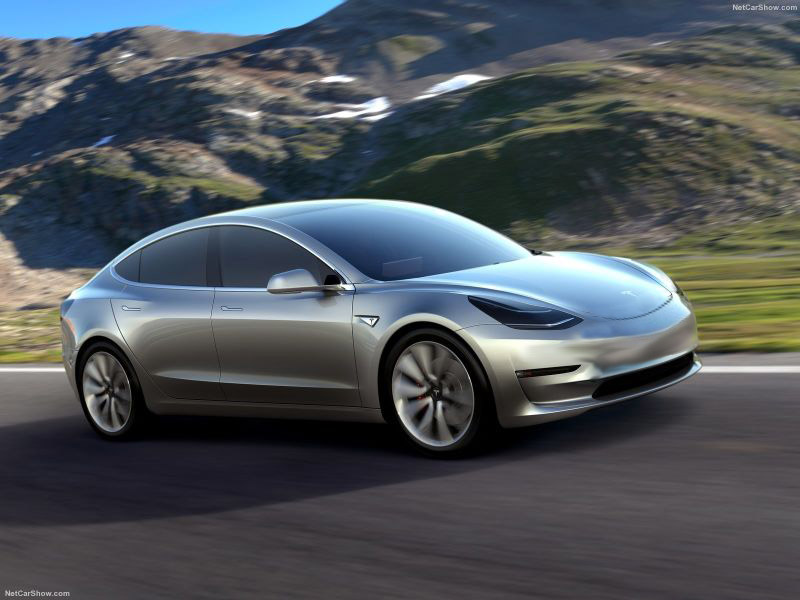 Illustration for article titled Quick Photochop of Model 3 front end.